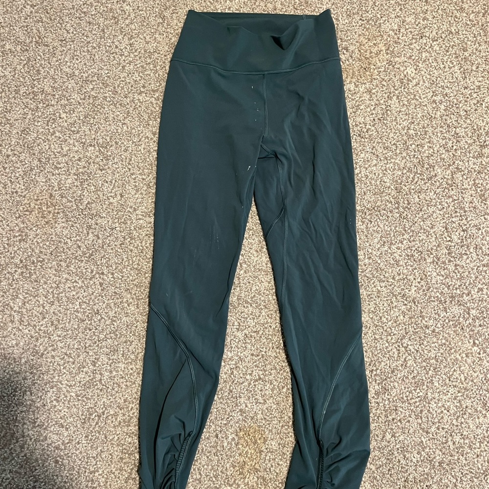 Size 4 green lululemon leggings